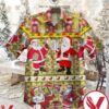 Santa Drinking Budweiser Beer Hawaiian Shirt, Unique Gifts For Friends - Vesles2014S 1