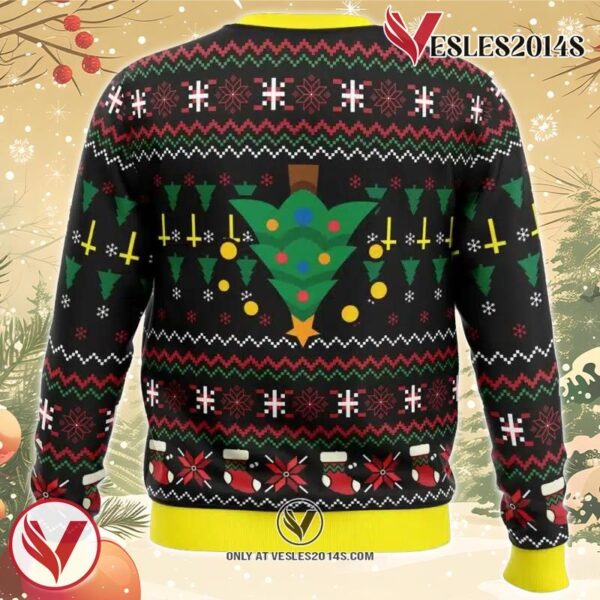 Santa Emeritus Papa Emeritus Ugly Christmas Sweater, Unique Christmas Gift For Fans - Vesles2014S 1