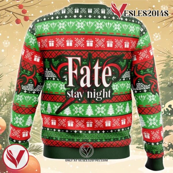 Santa Is On Leave Fate Ugly Christmas Sweater, Unique Christmas Gift For Fans - Vesles2014S 1