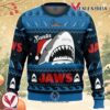 Santa Jaws Jaws Ugly Christmas Sweater, Unique Christmas Gift For Fans - Vesles2014S