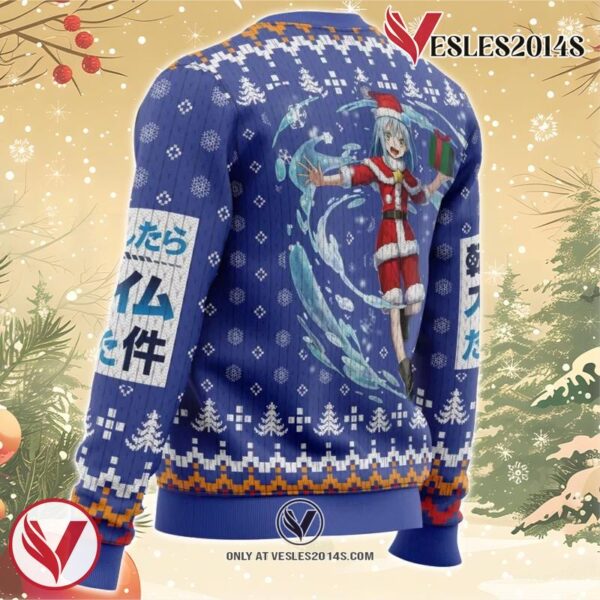 Santa Rimuru That time I got reincarnated as a slime Christmas Sweater 2