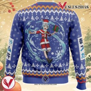 Santa Rimuru That time I got reincarnated as a slime Christmas Sweater 3