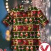 Santa Surfing Tropical Christmas Hawaiian Shirt, Unique Gifts For Friends - Vesles2014S 1