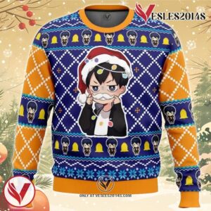 Santa Tobio Haikyuu Ugly Christmas Sweater, Unique Christmas Gift For Fans - Vesles2014S
