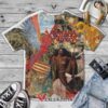 Santana Abraxas Album 3D Hoodie, Shirt, Unique Gifts For Music Lovers - Vesles2014S