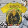 Santana-Africa Speaks Album 3D Shirt, Unique Gifts For Music Lovers - Vesles2014S