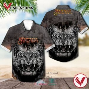 Santana Band Santana IV Album Hawaiian Shirt, Best Gift For Music Lovers Vesles2014S