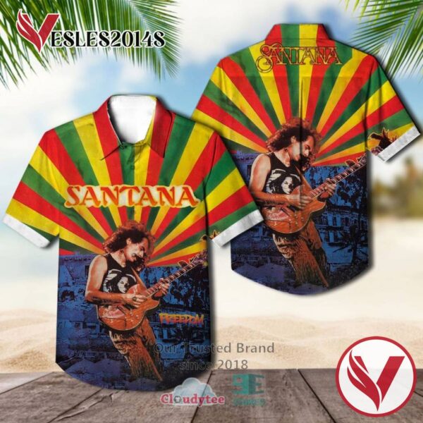 Santana Freedom Hawaiian Casual Shirt, Best Gifts For Summer Vesles2014S 1