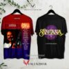 Santana-Gold Aniversario Album 3D Shirt, Unique Gifts For Music Lovers - Vesles2014S