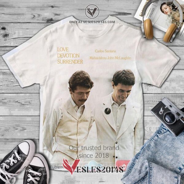 Santana-Love Devotion Surrender Album 3D Hoodie, Shirt, Unique Gifts For Music Lovers - Vesles2014S