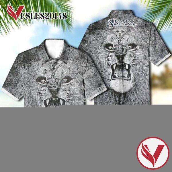 Santana Satan Casual Hawaiian Shirt, Best Gifts For Summer Vesles2014S 1