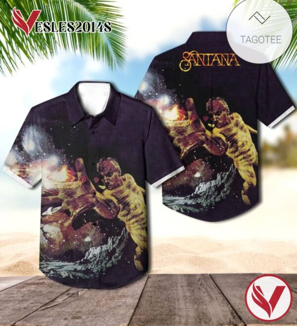 Santana The Third Studio Album Cover Hawaiian Shirt, Best Gift For Music Lovers Vesles2014S