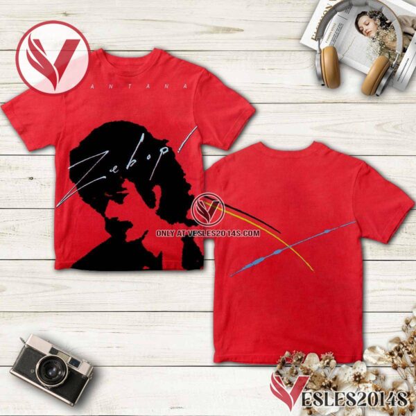 Santana Zebop Album Cover Shirt, Unique Gifts For Music Lovers - Vesles2014S