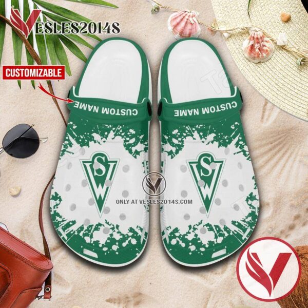 Santiago Wanderers Custom Name Crocs Shoes For Men And Women, Unique Clogs Shoes For Fans - Vesles2014S 1