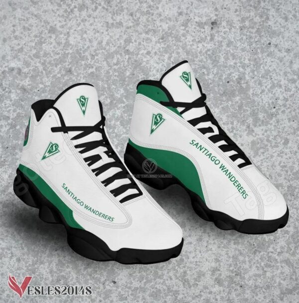 Santiago Wanderers Logo Air Jordan 13 Shoes, Best Sneaker Gifts For Fans - Vesles2014s 1