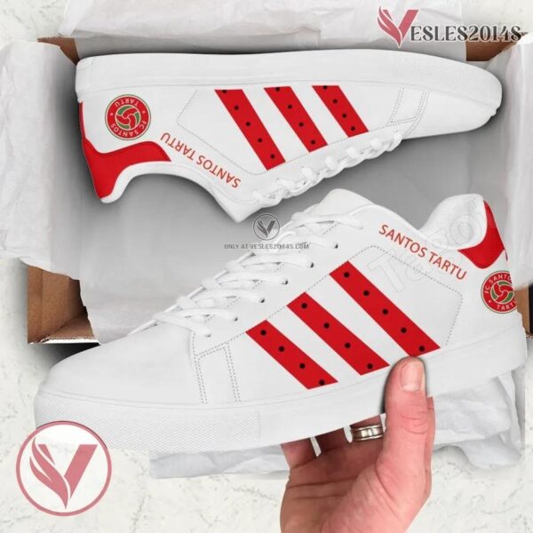 Santos Tartu Logo Stan Smith Shoes For Men And Womens - Vesles2014s