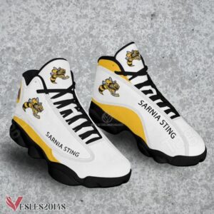 Sarnia Sting Club Air Jordan 13 Shoes, Best Sneaker Gifts For Fans - Vesles2014s 1