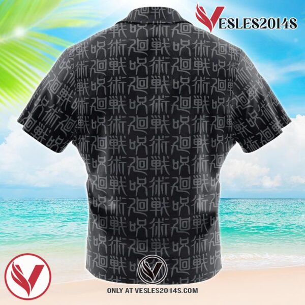 Satoru Gojo Jujutsu Kaisen Hawaiian Button Up Shirt, Perfect Gifts For Anime Lovers - Vesles2014S 1