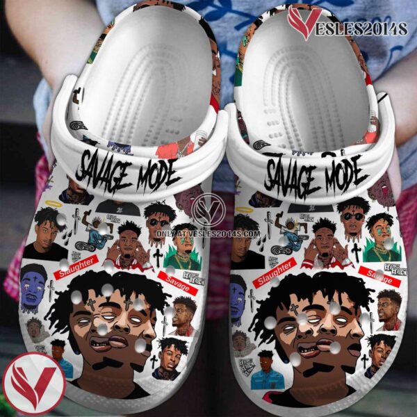 Savage Mode Singer Music Crocs Crocband Clogs Shoes, Unique Gifts For Fans - Vesles2014S