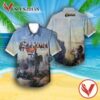 Saxon Crusader Album Cover Hawaiian Shirt, Unique Gifts For Music Lovers - Vesles2014S