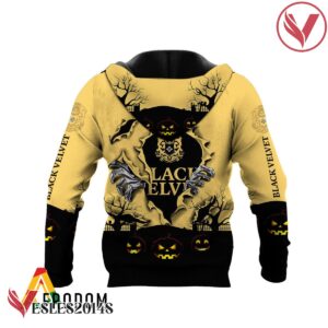 Scary Night Halloween Black Velvet Whisky Hoodie & Zip Hoodie - Vesles2014S 3