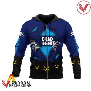Scary Night Halloween Bud Light Hoodie & Zip Hoodie - Vesles2014S 1