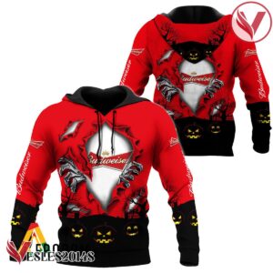 Scary Night Halloween Budweiser Beer Hoodie & Zip Hoodie - Vesles2014S