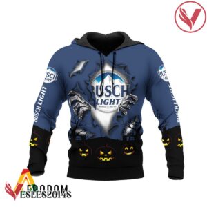 Scary Night Halloween Busch Light Hoodie & Zip Hoodie - Vesles2014S 2