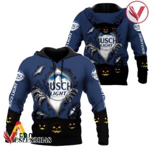 Scary Night Halloween Busch Light Hoodie & Zip Hoodie - Vesles2014S