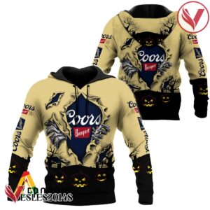 Scary Night Halloween Coors Banquet Hoodie & Zip Hoodie - Vesles2014S