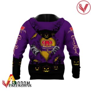 Scary Night Halloween Crown Royal Hoodie & Zip Hoodie - Vesles2014S 3
