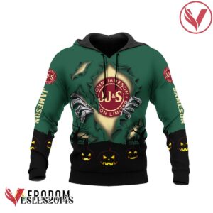Scary Night Halloween Jameson Whiskey Hoodie & Zip Hoodie - Vesles2014S 2