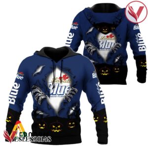 Scary Night Halloween Labatt Blue Hoodie & Zip Hoodie - Vesles2014S