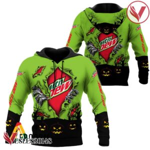 Scary Night Halloween Mountain Dew Hoodie & Zip Hoodie - Vesles2014S