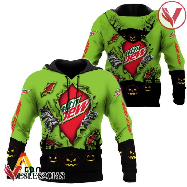Scary Night Halloween Mountain Dew Hoodie & Zip Hoodie - Vesles2014S