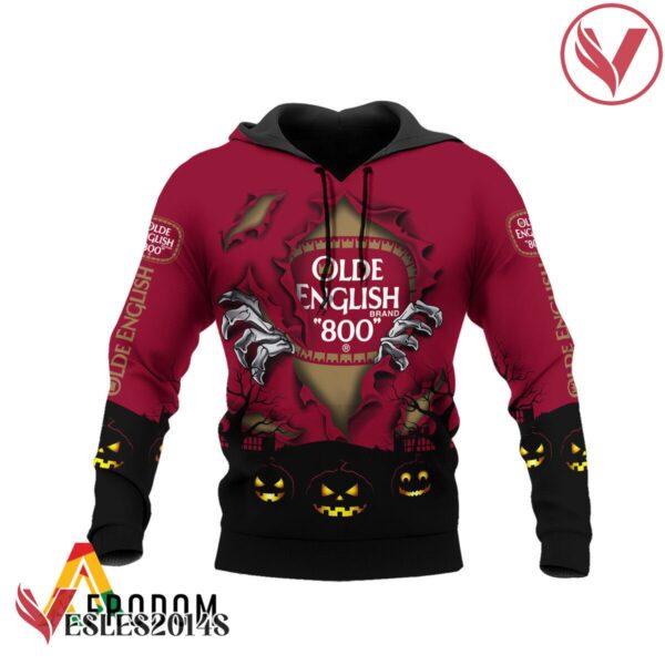 Scary Night Halloween Olde English 800 Hoodie & Zip Hoodie - Vesles2014S 2