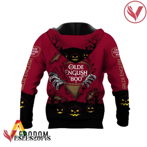 Scary Night Halloween Olde English 800 Hoodie & Zip Hoodie - Vesles2014S 3