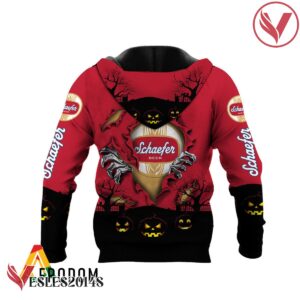 Scary Night Halloween Schaefer Beer Hoodie & Zip Hoodie - Vesles2014S 3