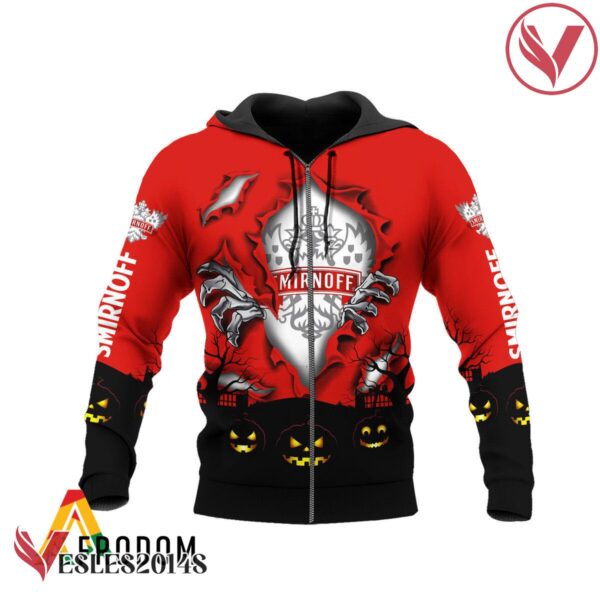 Scary Night Halloween Smirnoff Vodka Hoodie & Zip Hoodie - Vesles2014S 1