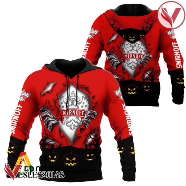 Scary Night Halloween Smirnoff Vodka Hoodie & Zip Hoodie - Vesles2014S