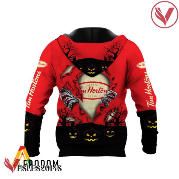 Scary Night Halloween Tim Hortons Hoodie & Zip Hoodie - Vesles2014S 3