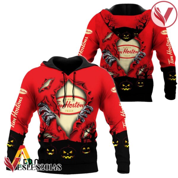 Scary Night Halloween Tim Hortons Hoodie & Zip Hoodie - Vesles2014S