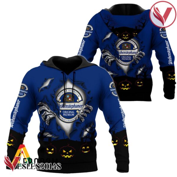 Scary Night Halloween Weihenstephaner Beer Hoodie & Zip Hoodie - Vesles2014S