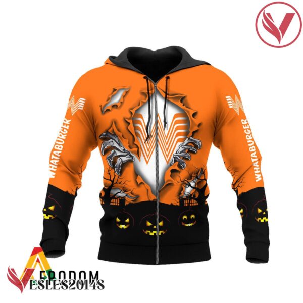 Scary Night Halloween Whataburger Hoodie & Zip Hoodie - Vesles2014S 1