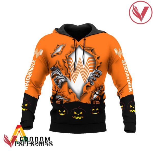 Scary Night Halloween Whataburger Hoodie & Zip Hoodie - Vesles2014S 2