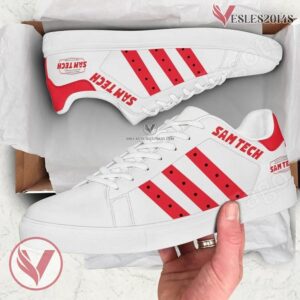School of Automotive Machinists & Technology Logo Stan Smith Shoes, Unique Sneaker For Fans - Vesles2014s