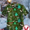 Science It’s Like Magic But Real Christmas Green Hawaiian Shirt, Unique Gifts For Friends - Vesles2014S 1