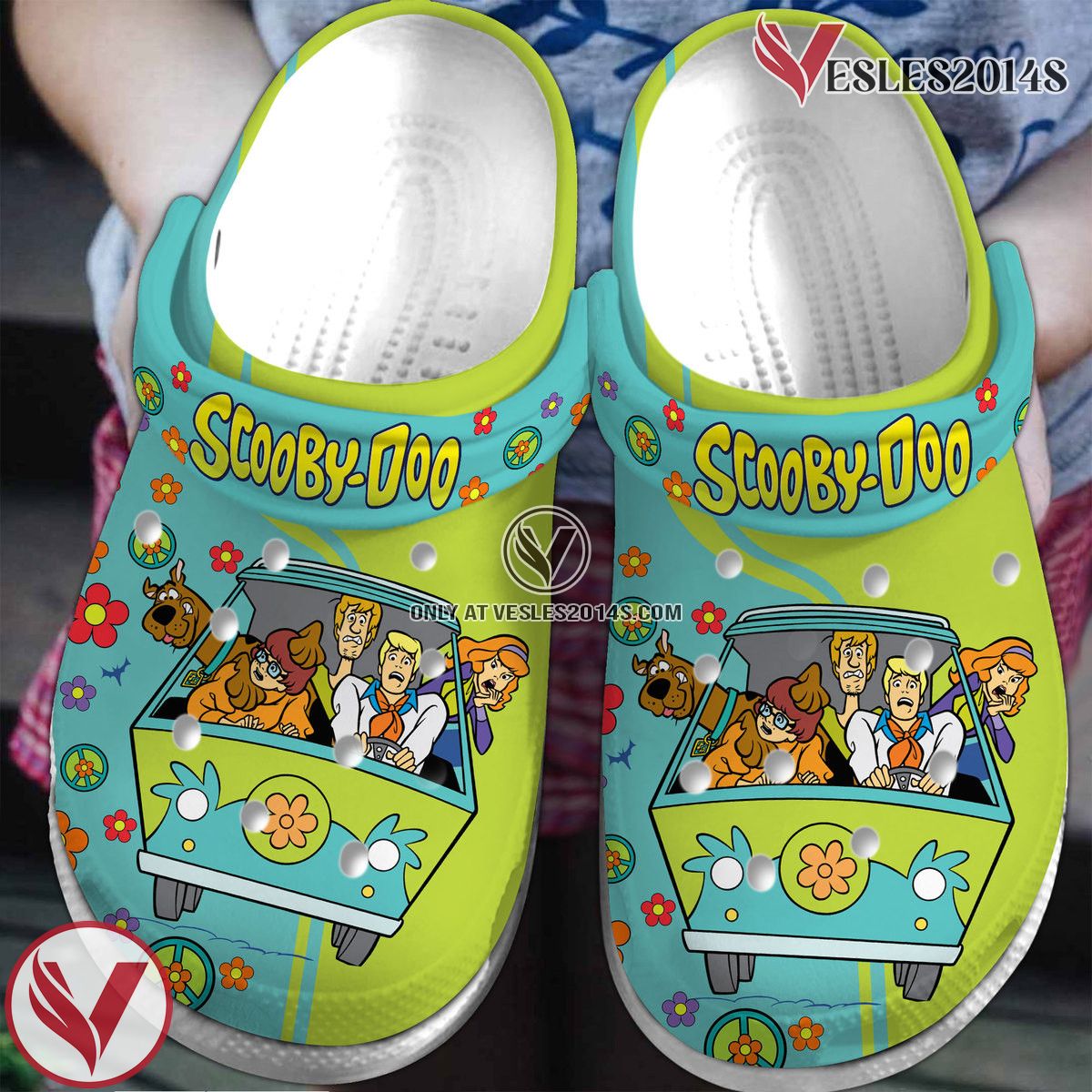 Scooby Doo Cartoon Crocs Crocband Clogs Shoes Comfortable For Men Women and Kids Style 13, Unique Gift From Vesles2014S
