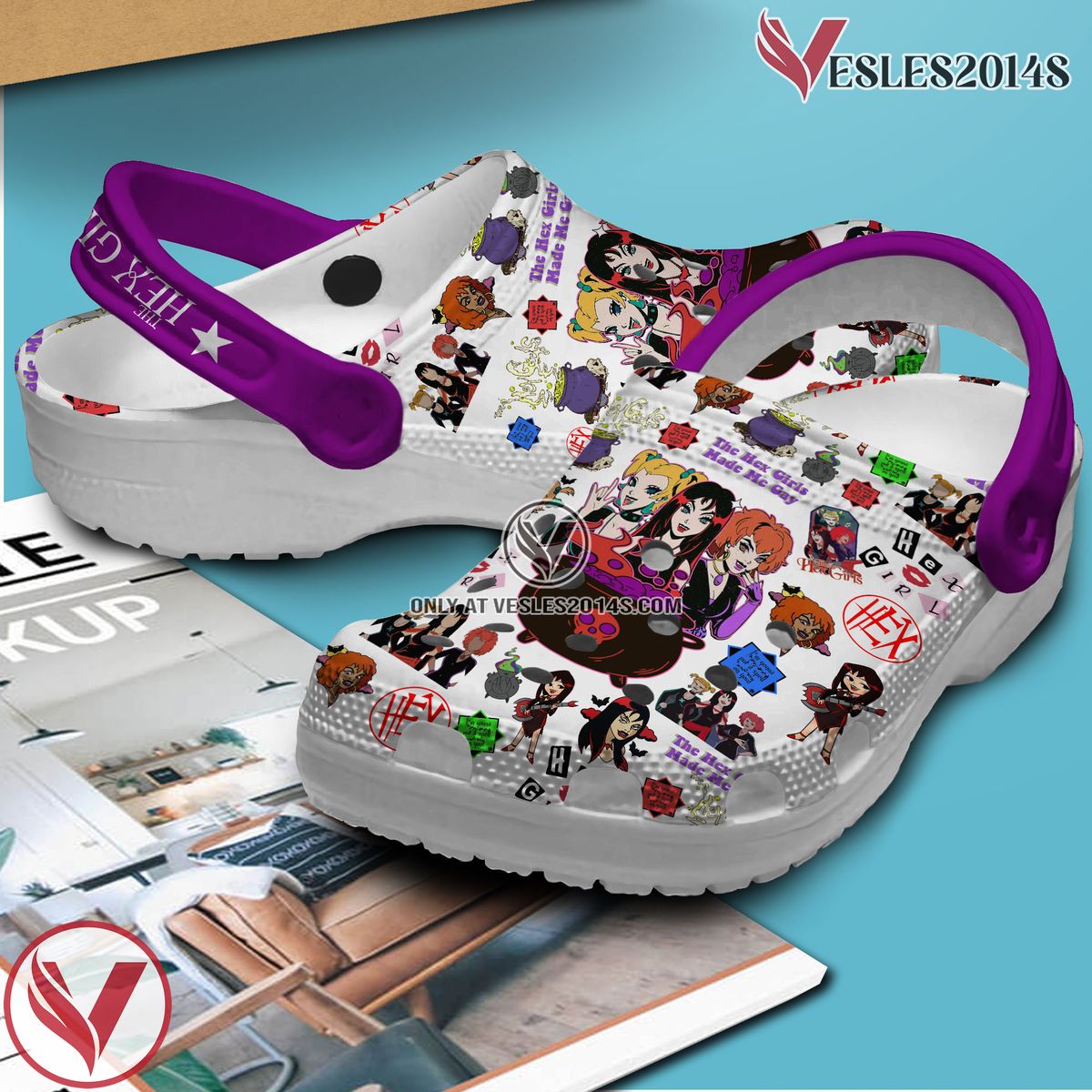 Scooby Doo Cartoon Crocs Crocband Clogs Shoes Comfortable For Men Women and Kids Style 18, Unique Gift From Vesles2014S 2