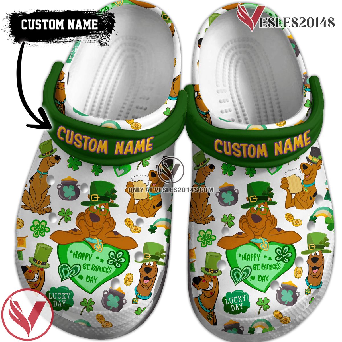 Scooby Doo Cartoon Crocs Crocband Clogs Shoes Comfortable For Men Women and Kids Style 22, Unique Gift From Vesles2014S 2